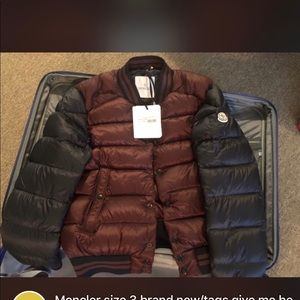 Moncler bubble size 3